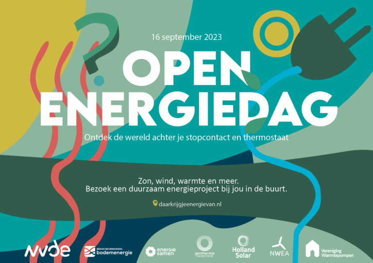 Open Energiedag 16 September 2023, Meld Ook Je Duurzame Energie Project ...